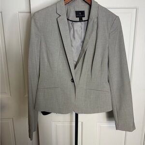 Worthington Women's Light Gray Blazer Large